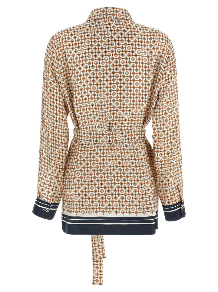 Max Mara Studio Msttenuta Shirt and Blouse - Brown | 1088645ceaf052d2f2dce32ccf460b527fff702e