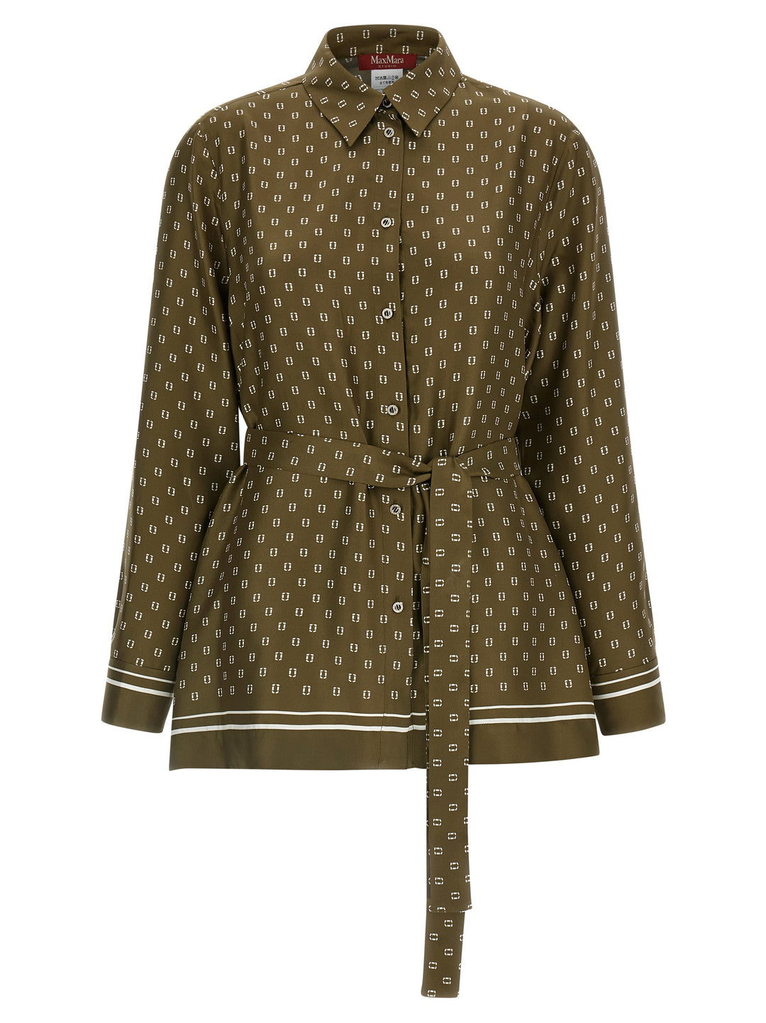 Max Mara Studio Msttenuta Shirt and Blouse - Green | 197f2f598719277d362edb5e9df6aea466b16aac