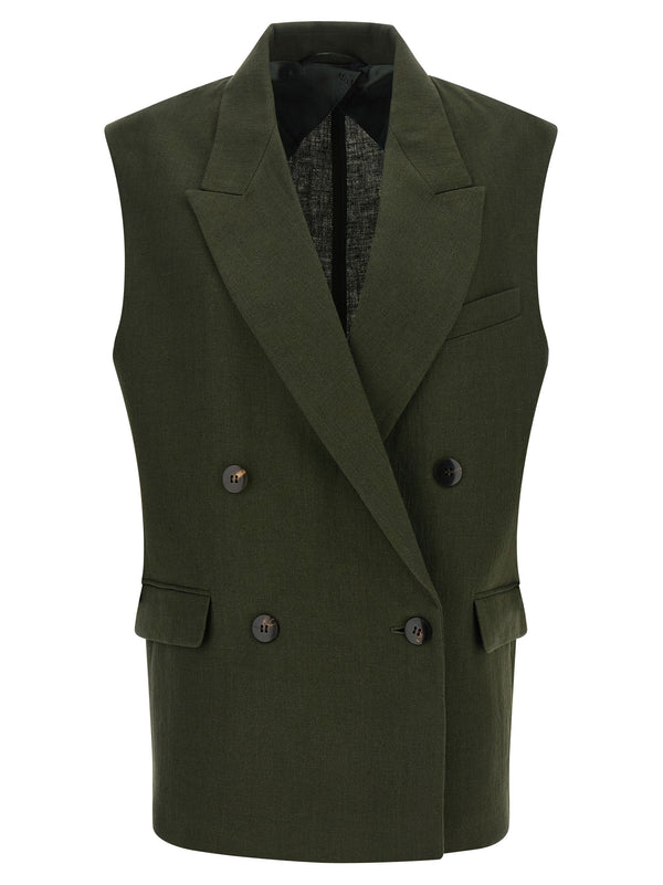 Mstaia Gilet Green