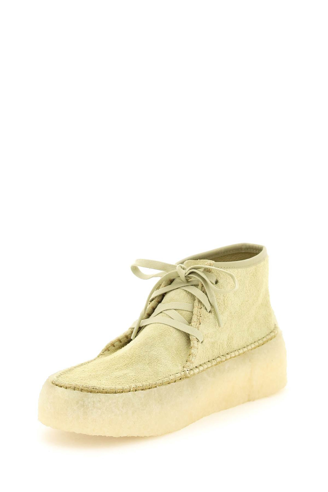 Suede Leather Caravan Lace Up Shoes