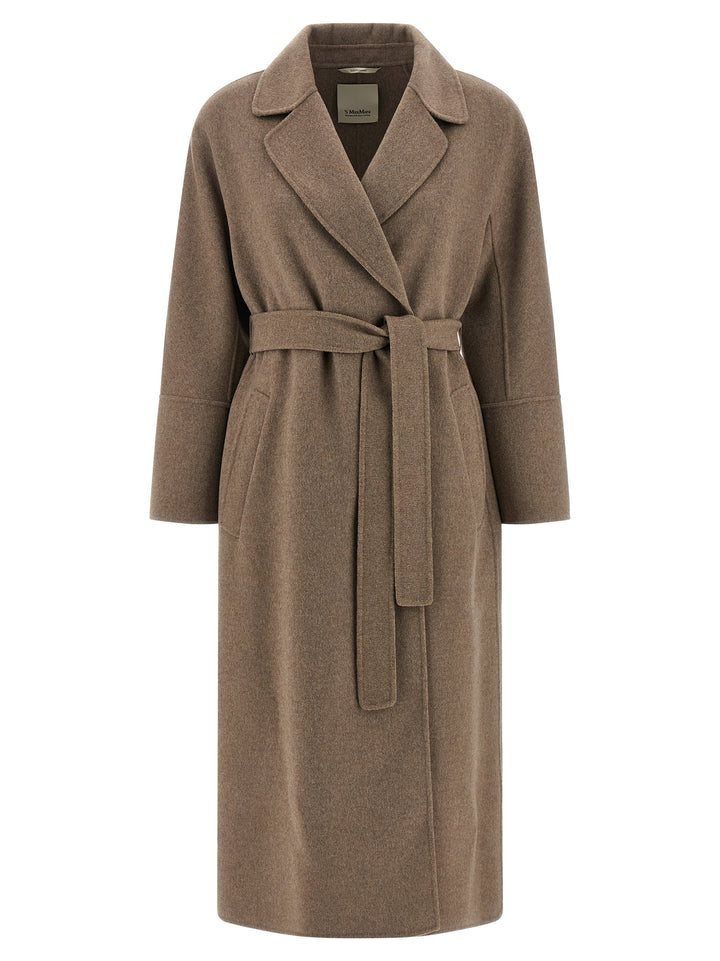 S Max Mara Smmelisa Coats and Trench Coats - Brown | d6e40f93ce5ae6d51cb7cfbd9362f6c6d663b1ac