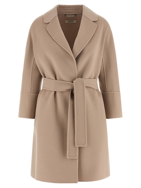 Arona Coats And Trench Coats Beige