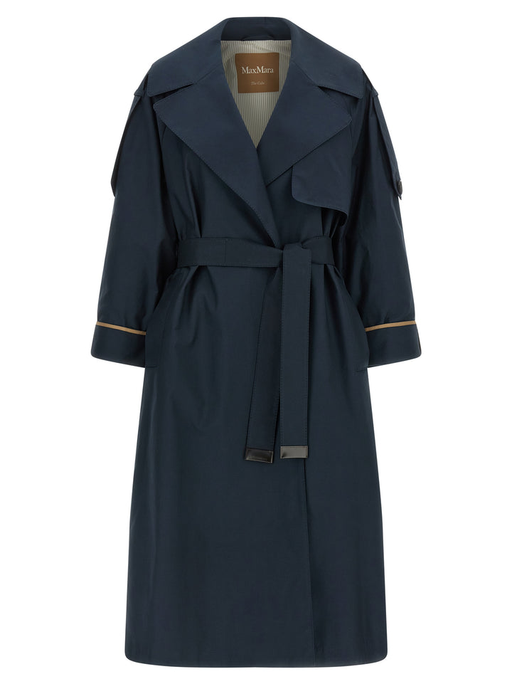 Max Mara The Cube Mtcutrench Coats and Trench Coats - Blue | 3b14e5a15d017d63e5768cc3ecfe795a77758376
