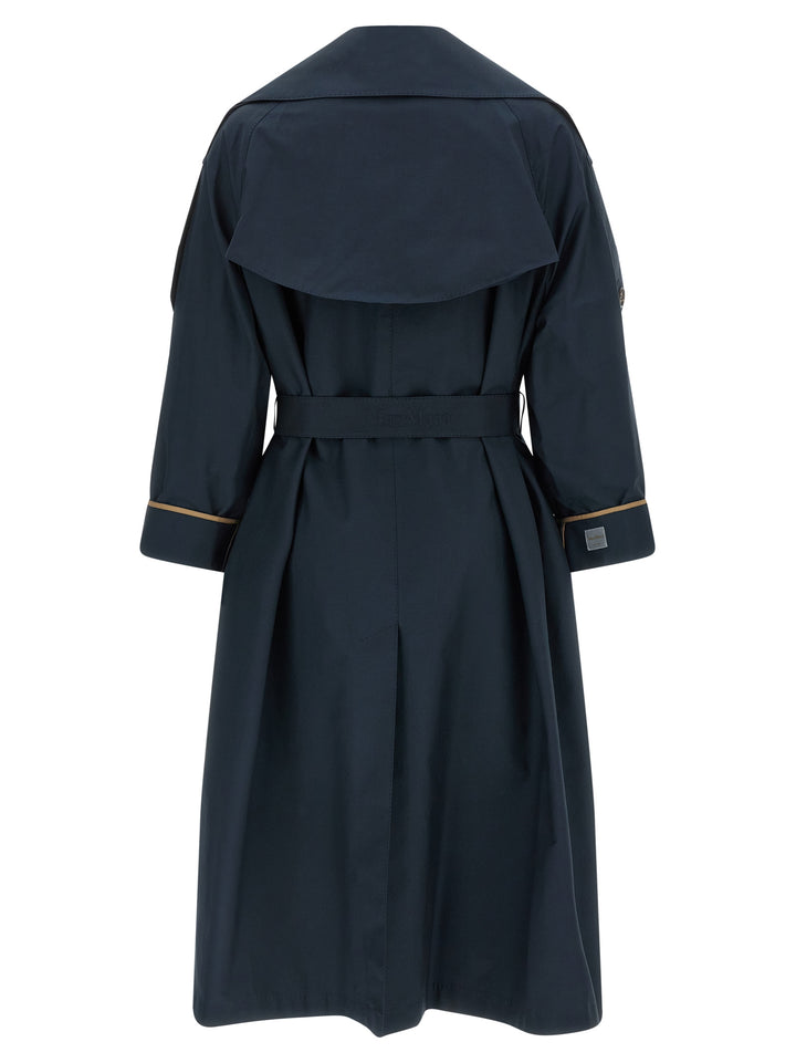 Max Mara The Cube Mtcutrench Coats and Trench Coats - Blue | 15f47bcf445c02dfb5295a9beb97c17f2c60b38e