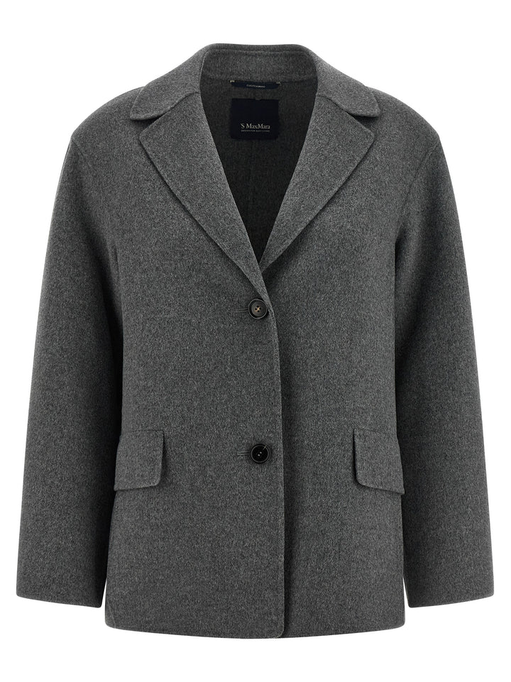 S Max Mara Smmelfi BlazerS - Gray | eda32e219490e91e4399791b8e47f7607c726f7c