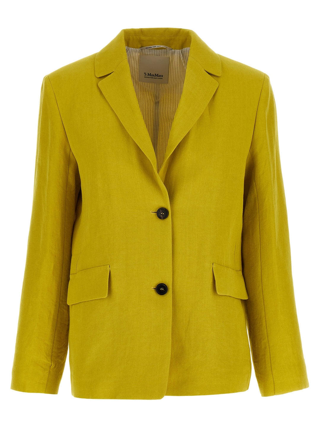S Max Mara Smmalberta BlazerS - Yellow | 7178d59be12dc51e5100b4c602df843740e7e37c