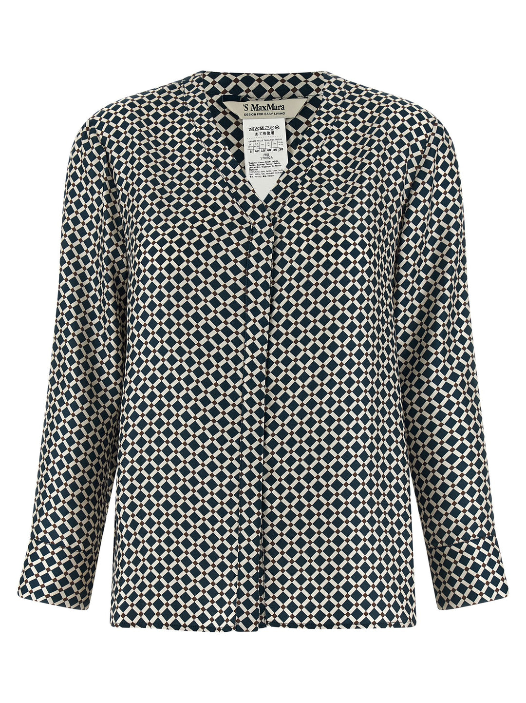 S Max Mara Smmvittoria Shirt and Blouse - Blue | 42f40a298e4c7cf4266b1db41f22628c0db3217e