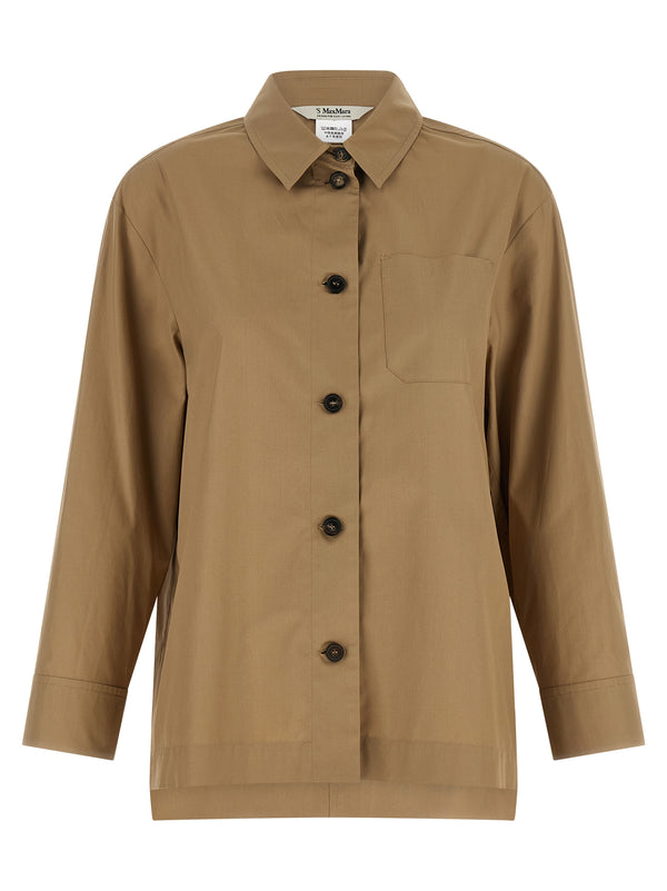 Smmmarianne Shirt And Blouse Beige