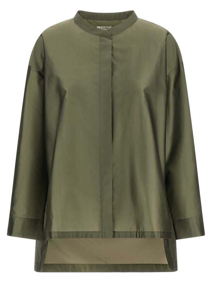 S Max Mara Smmracconto Shirt and Blouse - Green | 5721315deee6eefd2a5fad3fe211f851adf4c6e0