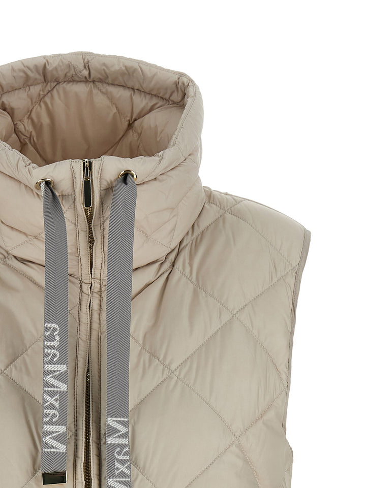 Max Mara The Cube Tregic Gilet - Beige | 0263e4bd891211142d2c30c8aa1680cc6c75ccce