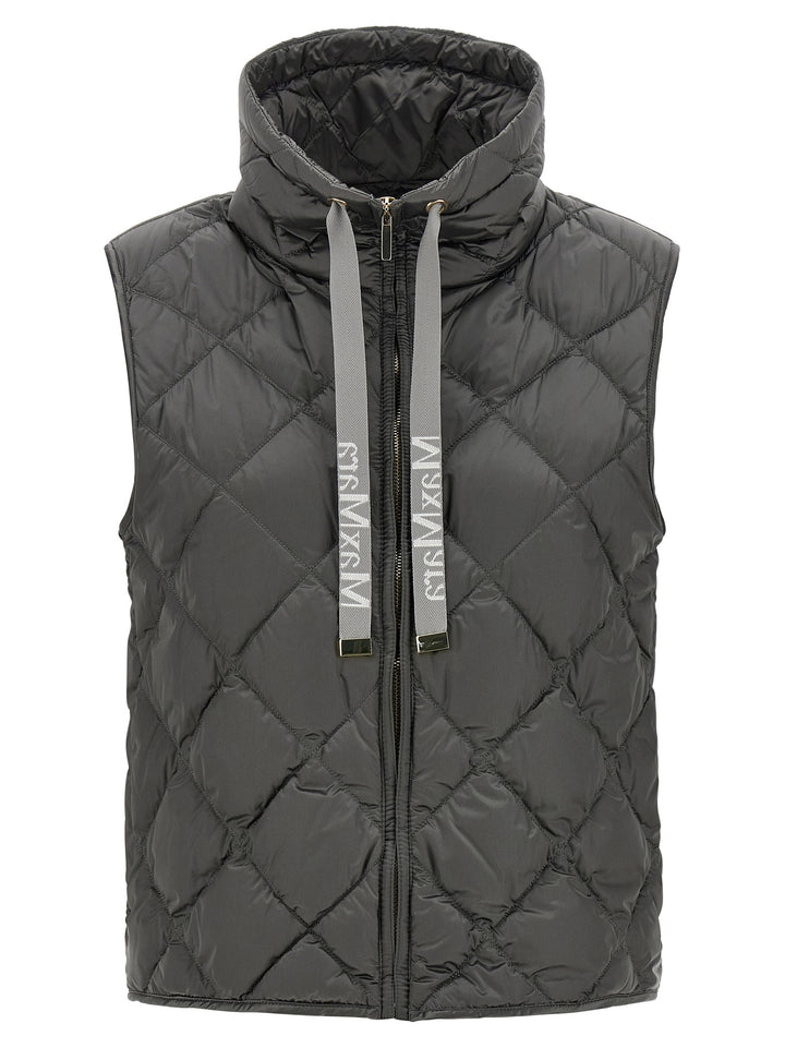Max Mara The Cube Tregic Gilet - Gray | 9a2f1a076e8bdc13760ac2478698523bc59d009f