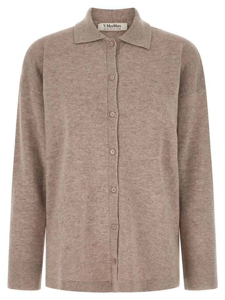 S Max Mara Smmgatti Sweaters and Cardigans - Beige | 7671724c3792dabfb1f0b4148d8211c34a0b7f7a