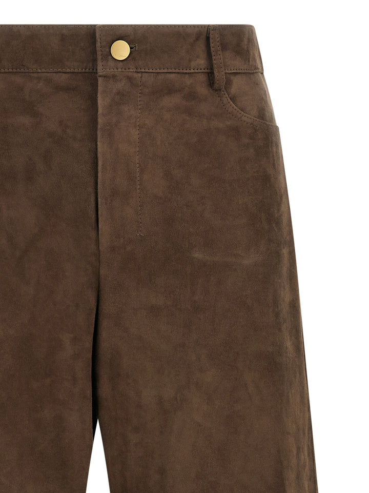 S Max Mara Smmfulmine Pants - Brown | 0d84ba2917299d5de9417976eca10efadb59ee1f