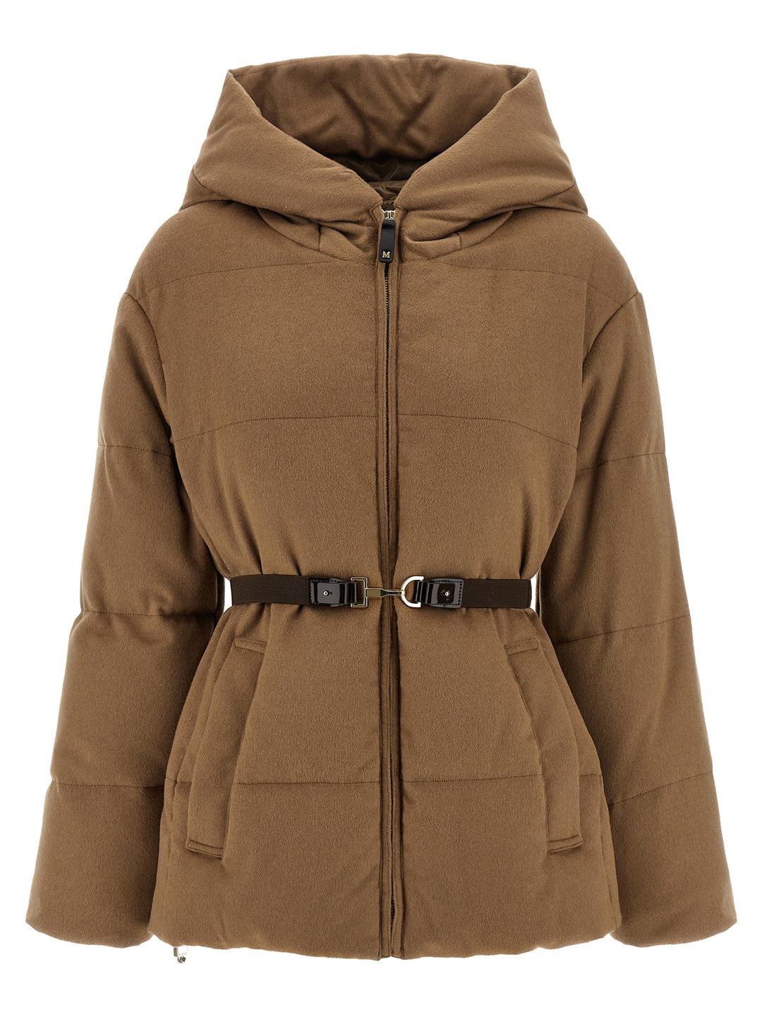 Max Mara The Cube Mtccorona Puffer Jackets - Brown | d4d0023afa17eb4e77277a1e82c7ad8356cb02c4