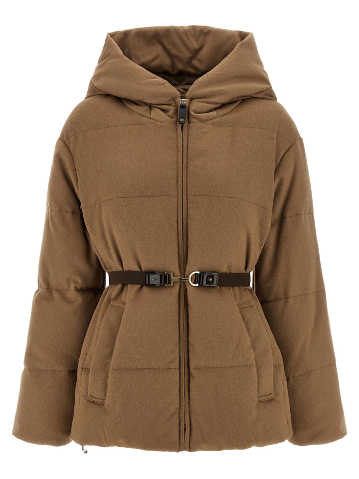 Max Mara The Cube Mtccorona Puffer Jackets - Brown | d4d0023afa17eb4e77277a1e82c7ad8356cb02c4