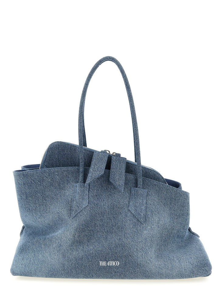 The Attico La Passeggiata Medium Shoulder Bags - Blue | 92031e86c482c6e8b507266c41aa69101d37a135
