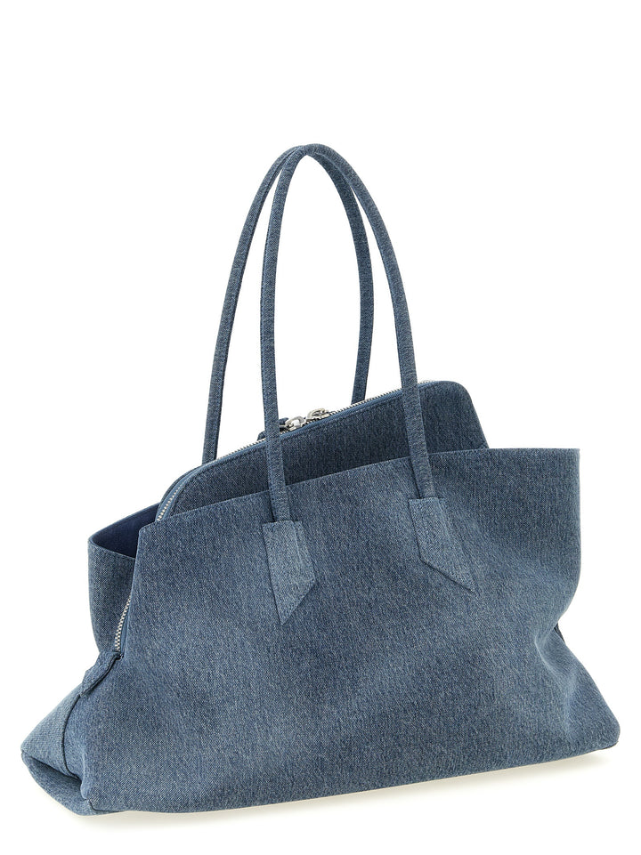 The Attico La Passeggiata Medium Shoulder Bags - Blue | a391a4c31bf84390dc15e9d1c97457e525cbb1e1