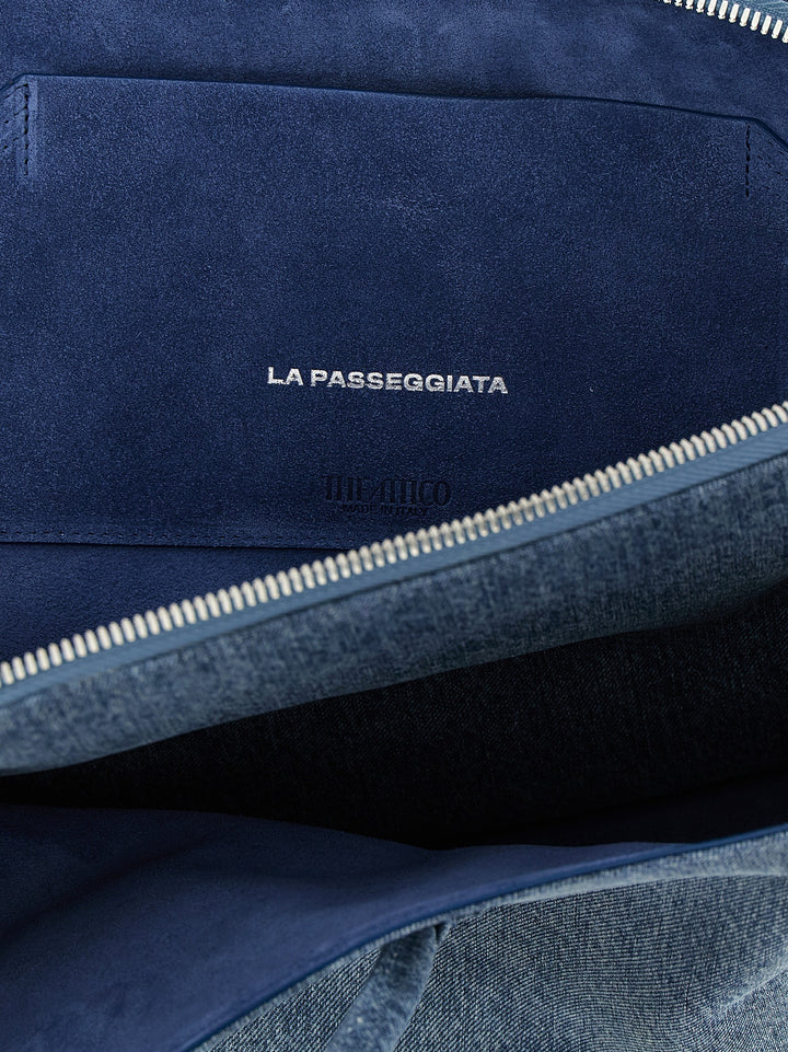 The Attico La Passeggiata Medium Shoulder Bags - Blue | eac07b04b629c1dc50e2631d0725ac998566655d