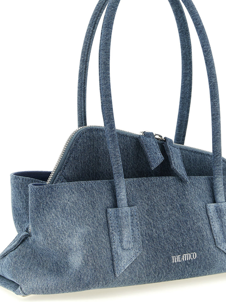 The Attico La Passeggiata Small Shoulder Bags - Blue | 72d0753eb628b465ecc7a12c22f7214292cd2593