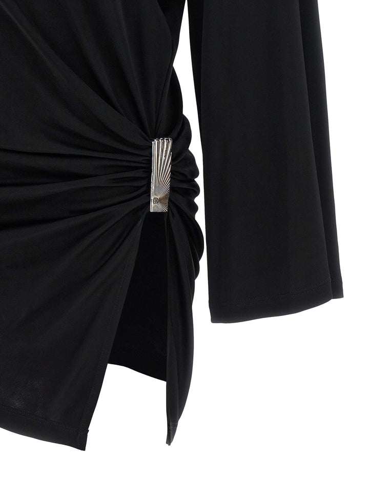 The Attico Metallic Detail Dress Dresses - Black | b0d076889ad7700fff9b622ba4a75d6bd76187f8