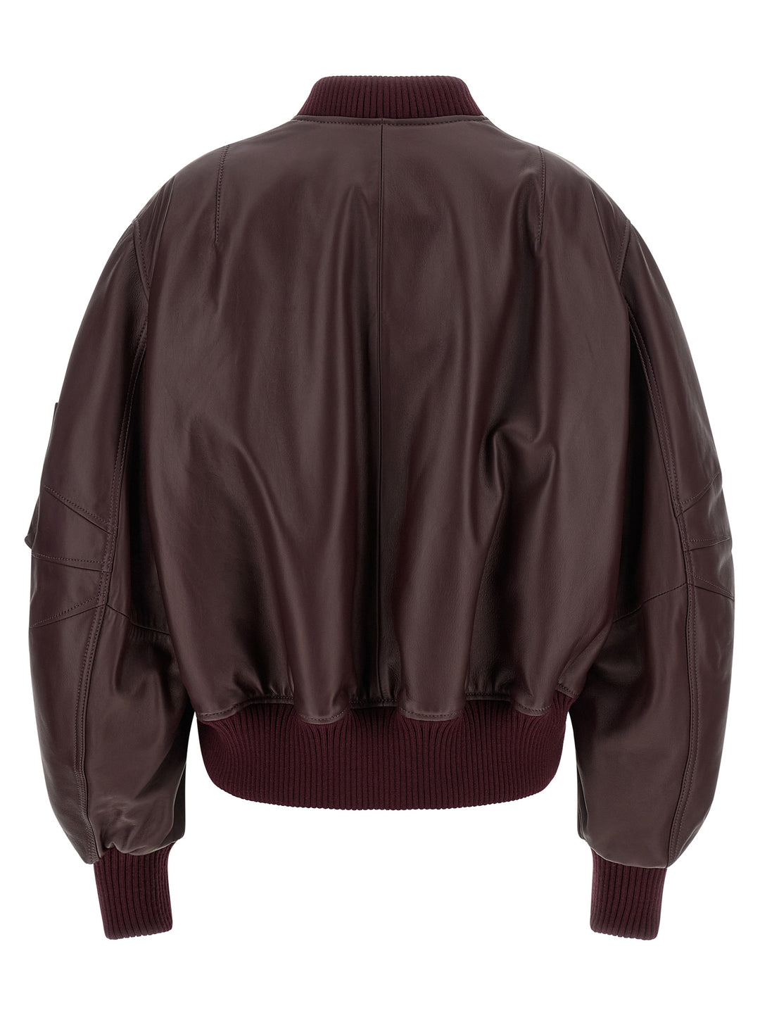 The Attico Anja Puffer Jackets - Bordeaux | 464002fa7994786c7fe5821966993f265b4f11c5