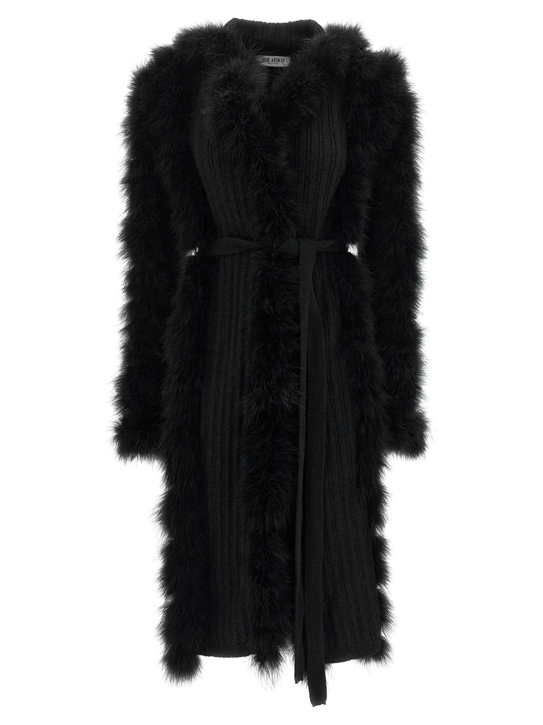 The Attico Dressing Gown Coat Coats and Trench Coats - Black | af55b79a8eb79bb601b4bb0a067bd946dca3dde8