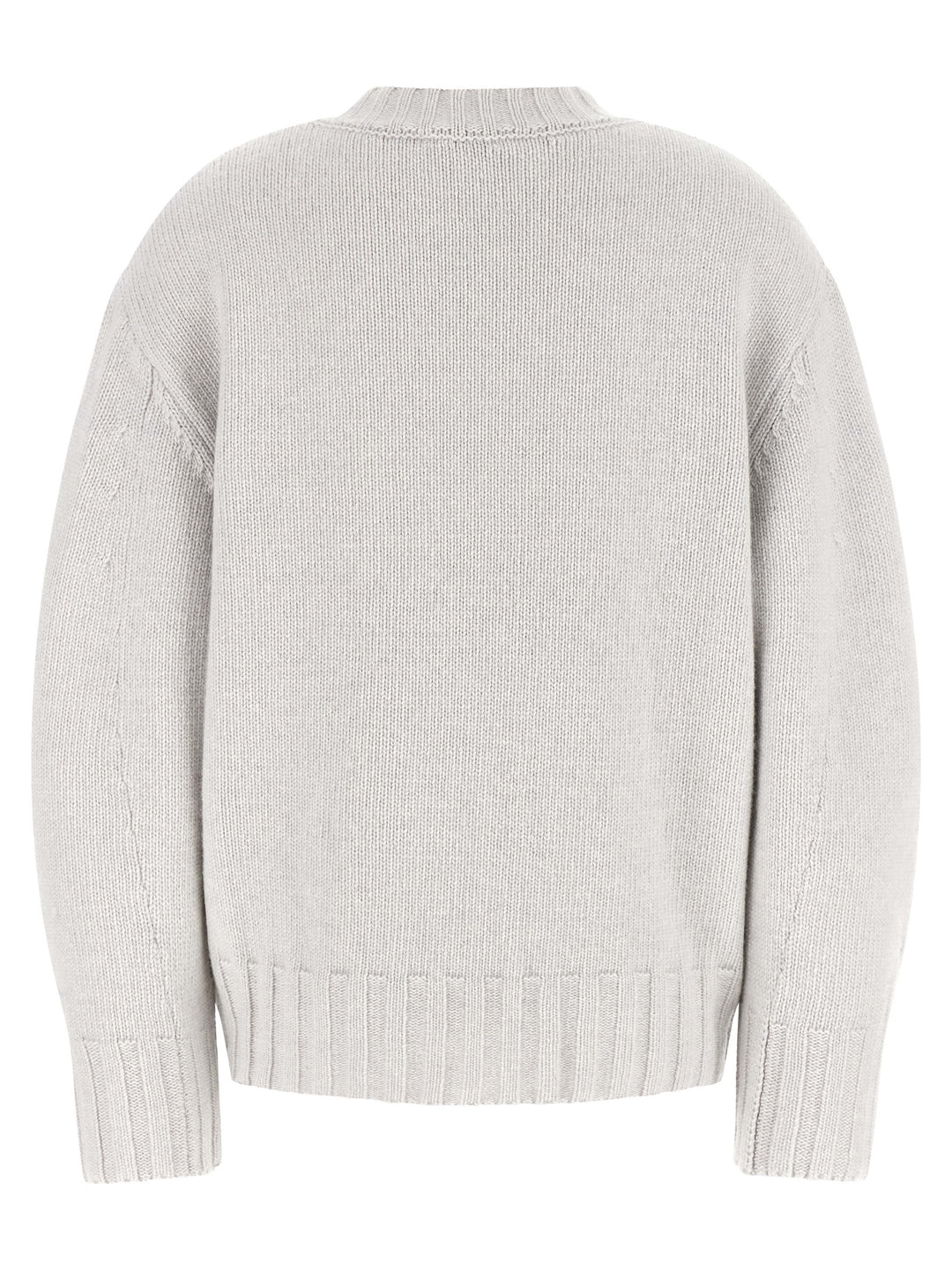 The Attico Asymmetrical Hem Sweater Sweaters and Cardigans - Gray | 1a8b2c0dbbbe8a62e89c57709018bab35f918ab0