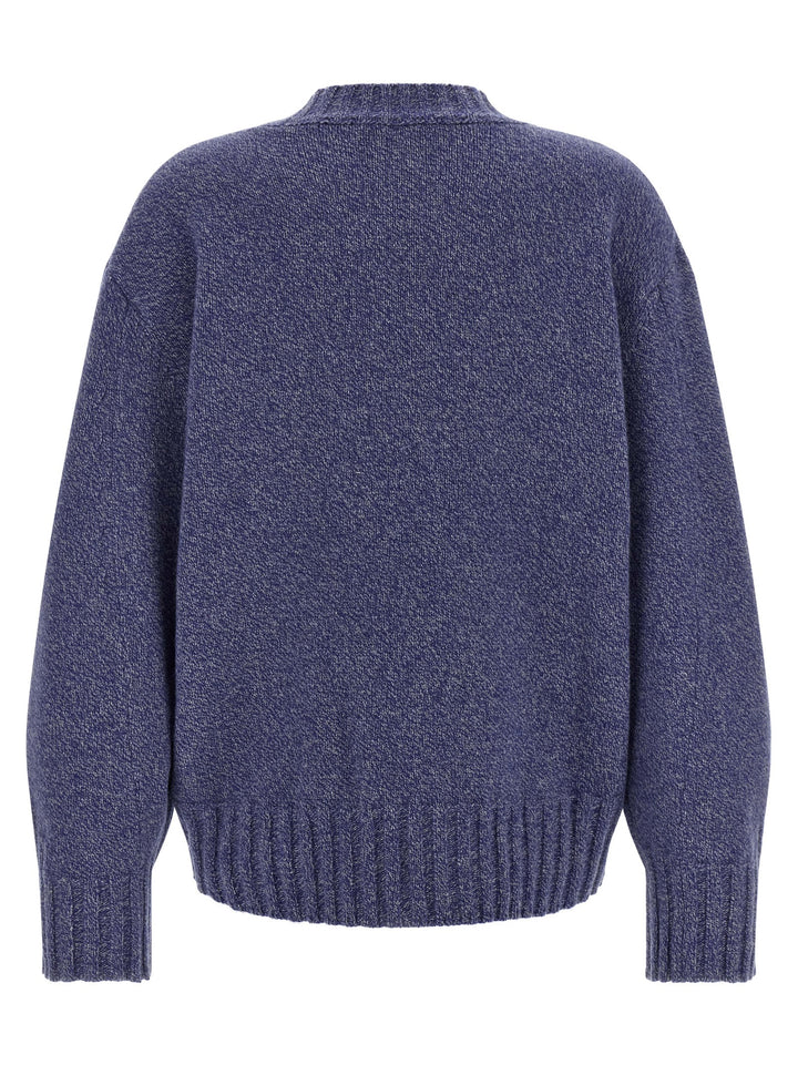 The Attico Asymmetrical Hem Sweater Sweaters and Cardigans - Blue | 5977a1d28fa8f4d3da093607f8c751a16861c54e