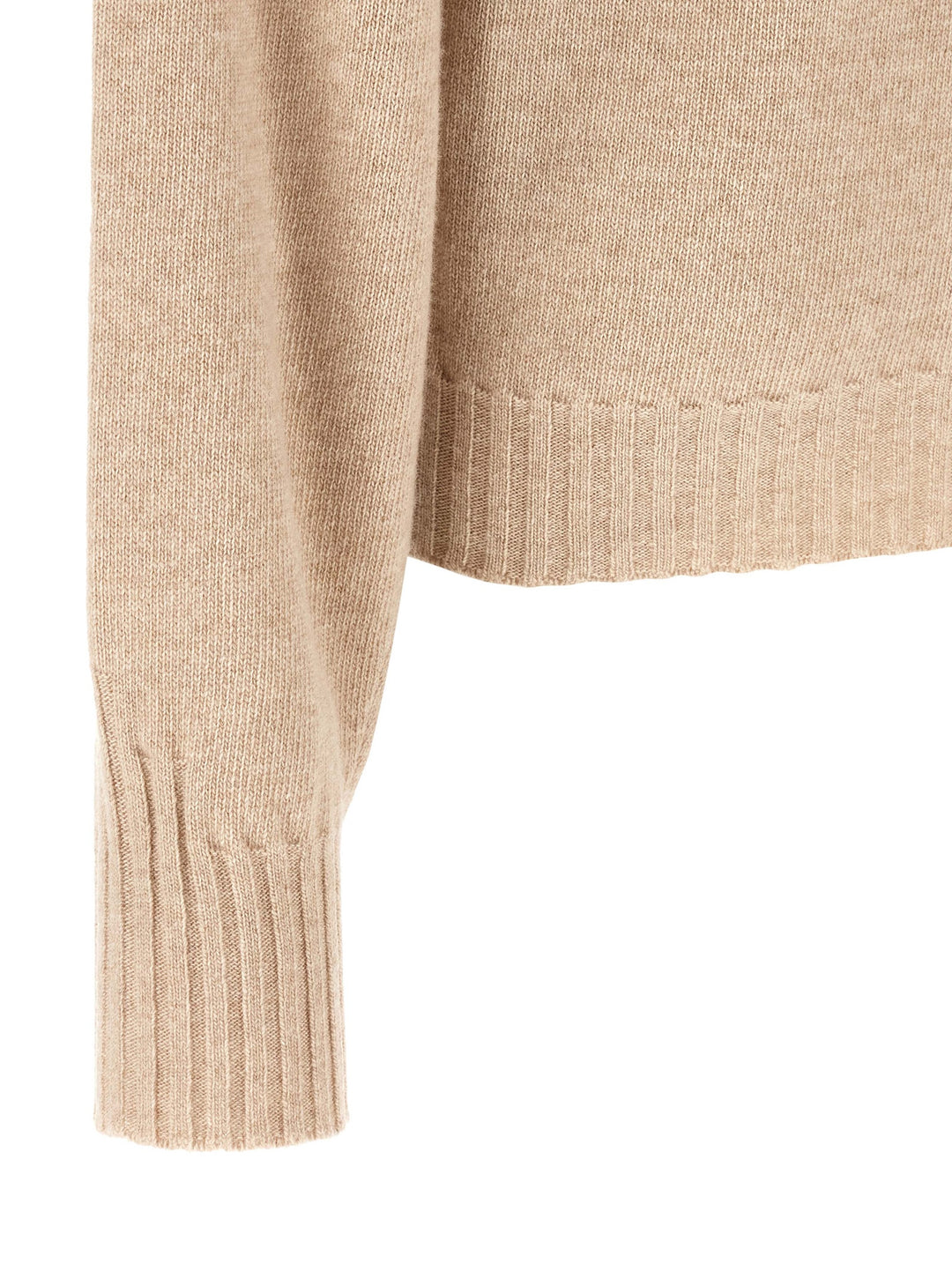 The Attico Sweater With Scarf Sweaters and Cardigans - Beige | bb7025efca5108c2baf082c2ba69d6f10e55878f