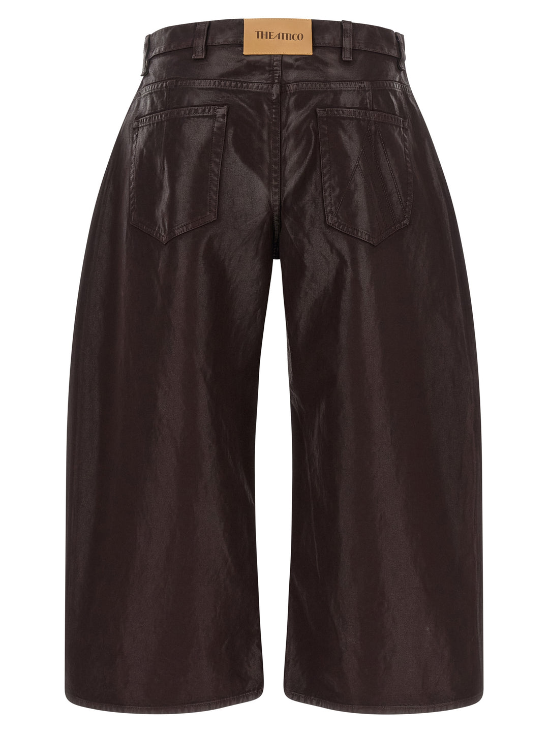 The Attico Cropped Pants Jeans - Purple | ce8b14a8db630827974a2590cb3817c58db61663