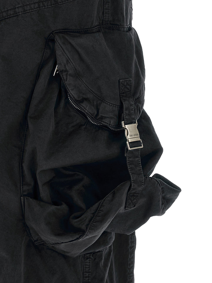 The Attico Cargo Pants - Black | a05304949bf37fd6f3fb777227f7823f498f1cc3