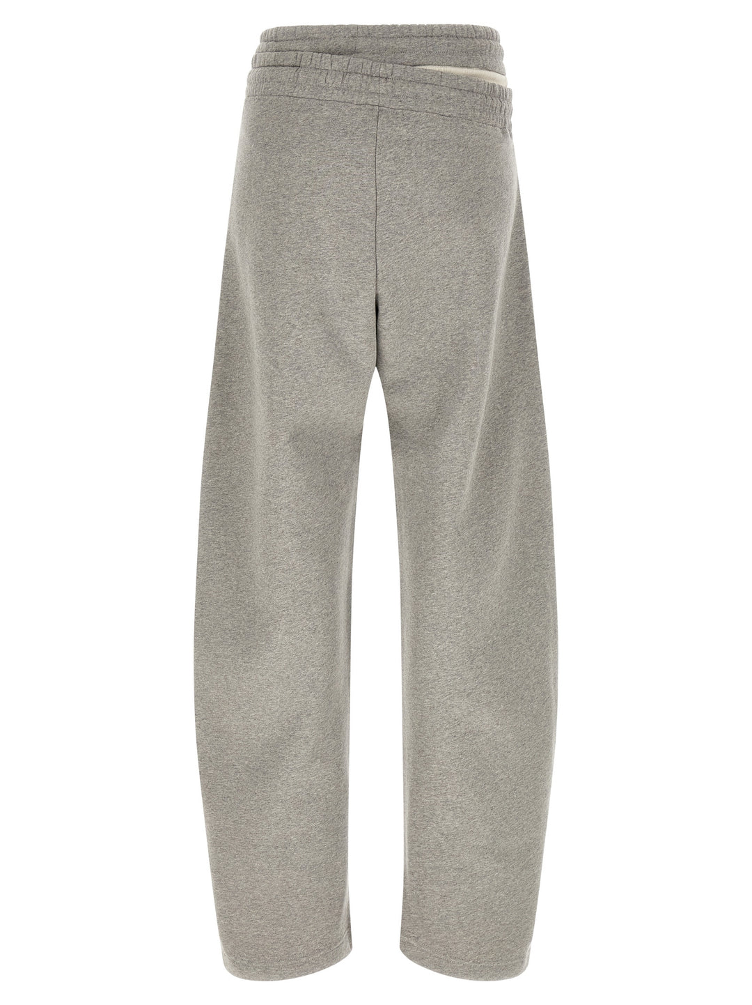 The Attico Asymmetrical Double Waist Trousers Pants - Gray | 57ef158014ef53d22edb0defffc7c08c92577563