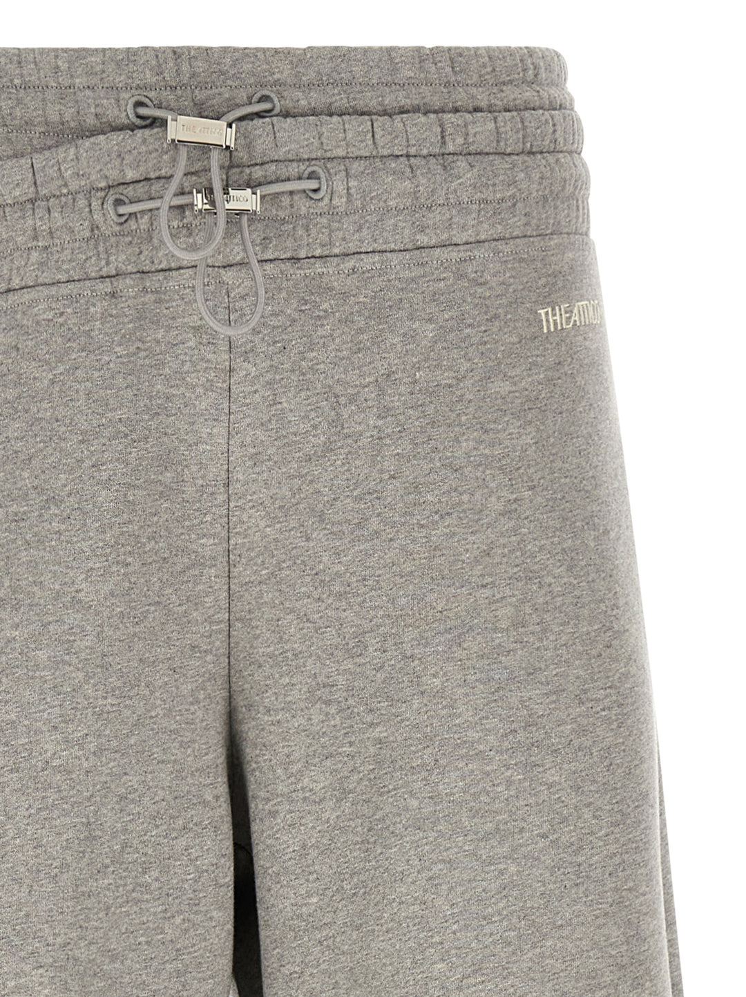 The Attico Asymmetrical Double Waist Trousers Pants - Gray | 4b4188b6e042718fe5c1bcc9a6065bca2280e864