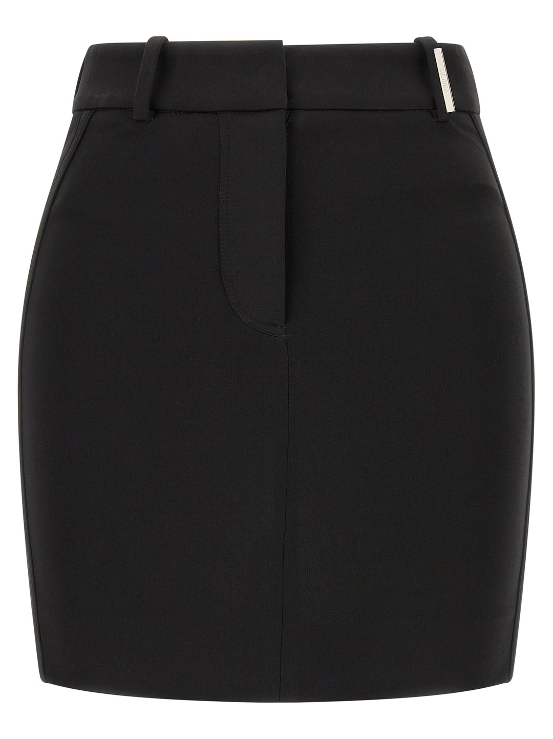 The Attico Metal Plate Skirt Skirts - Black | 39801f876c678491ae0b00a18f41b1fc189267fa