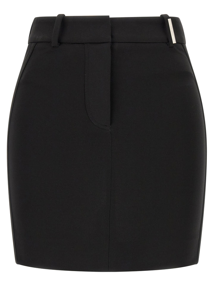 The Attico Metal Plate Skirt Skirts - Black | 39801f876c678491ae0b00a18f41b1fc189267fa