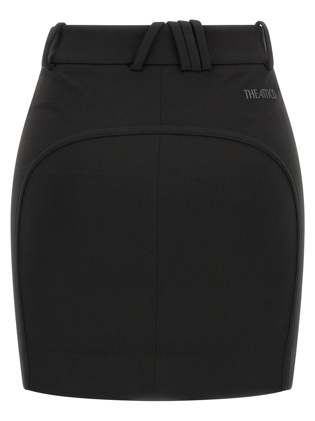 The Attico Metal Plate Skirt Skirts - Black | fb515a8892a3c00e790719cbd3a1464fc8407e0b