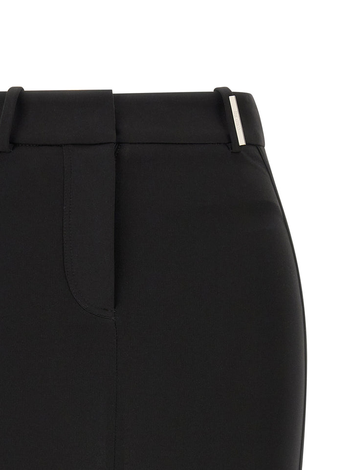 The Attico Metal Plate Skirt Skirts - Black | 07839160c51871e1d4eeb5e792a8a02bd5a476ce