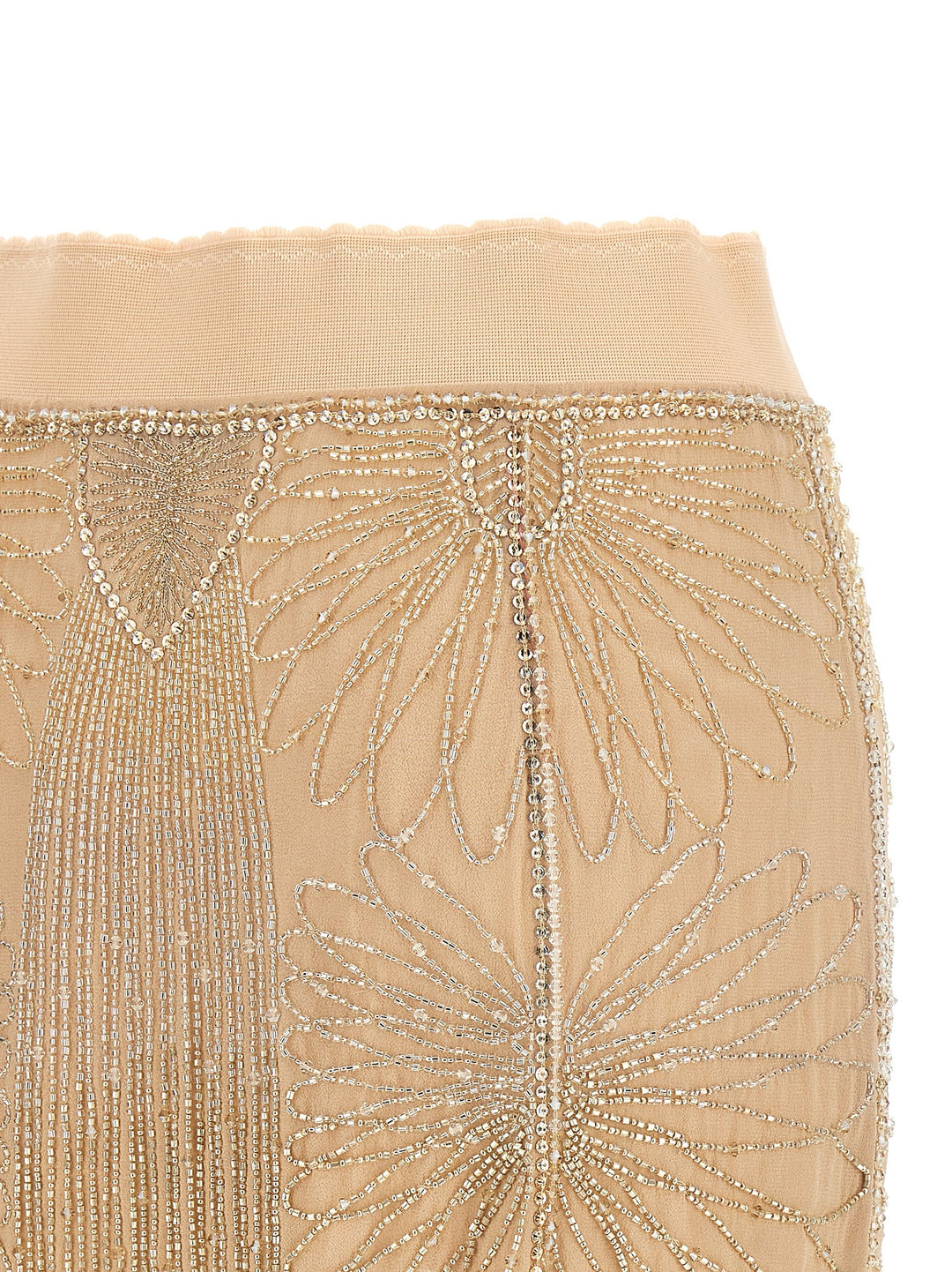 The Attico Beads Embroidery Skirt Skirts - Pink | c9297c202997f22395ad4319e3a26528bec45d04