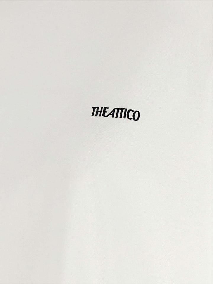 The Attico Mock-Neck T-shirt - White | b02655d352afc109bdb4e69ae53000f5aabc385b