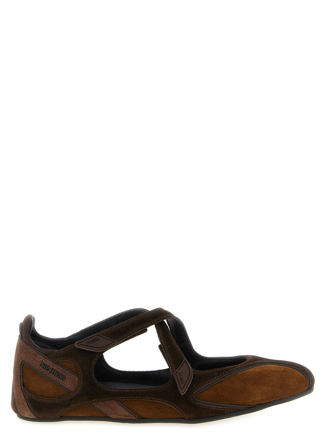 The Attico Floor 01 Flat shoes - Brown | 5fa90fe8b185d3e2049724bed24af55a8891fbb7