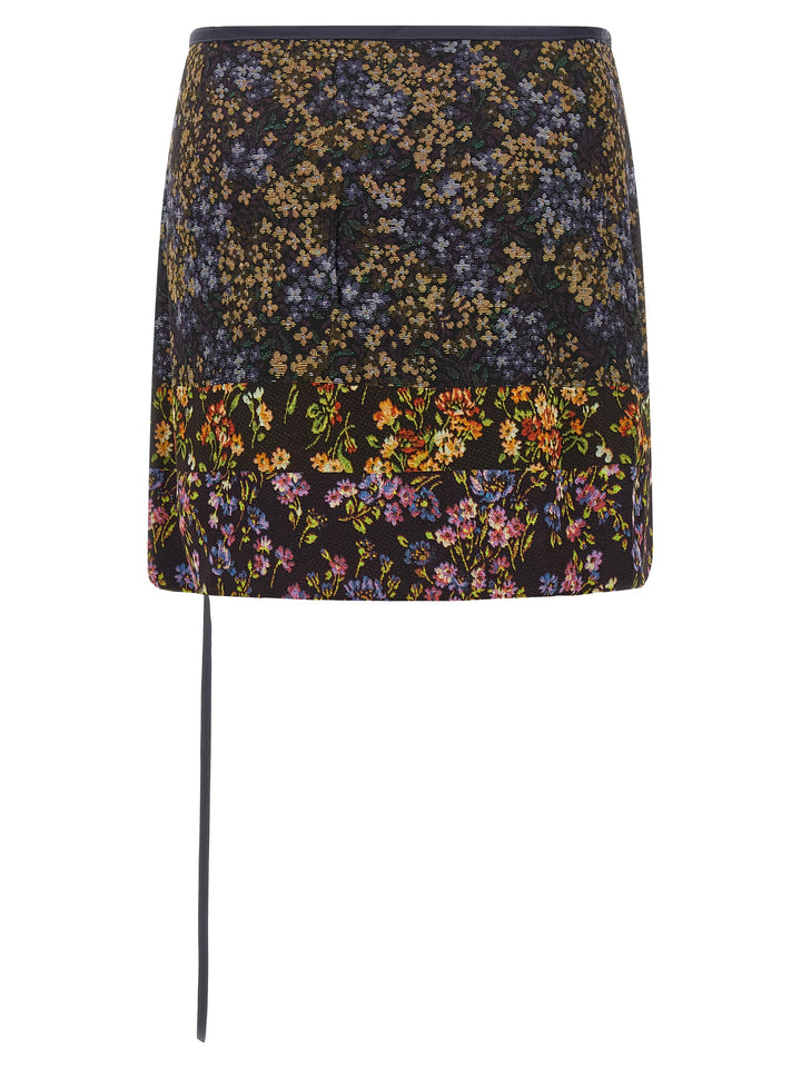 Dries Van Noten  Patchwork Wrap Skirt Skirts - Multicolor | 4b0ccdab01748b7dbf925f9169f772b87145db0a