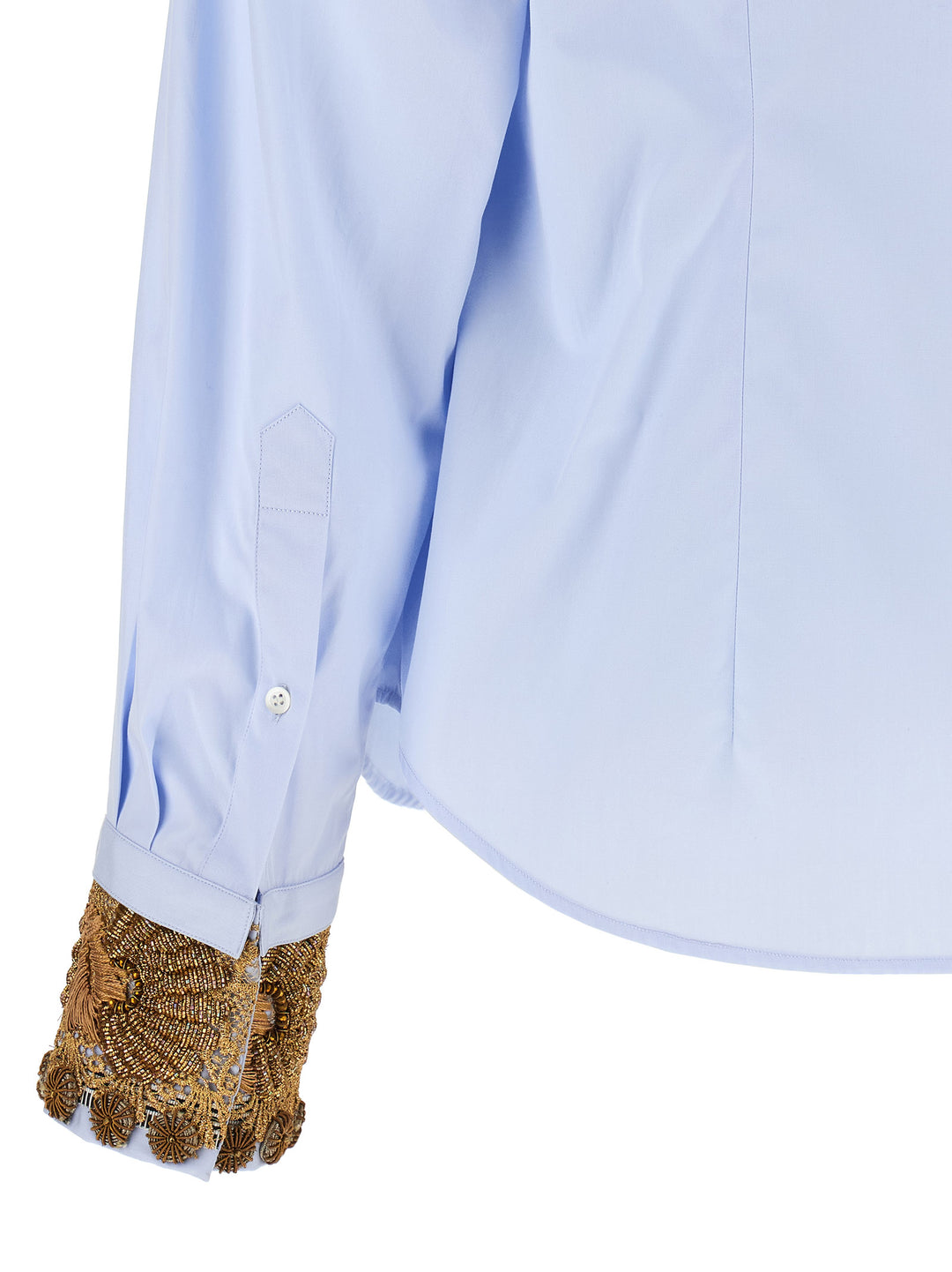 Dries Van Noten  Chloris Shirt and Blouse - Light Blue | 44b554137fcba587d16907697f720a65fa1bdc0f
