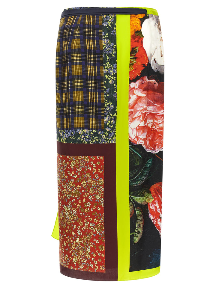 Dries Van Noten  Wrap Sarong Skirt Skirts - Multicolor | b90ab64d36ca1ceb7fb4cbd2f4f7a63a4706b8dd