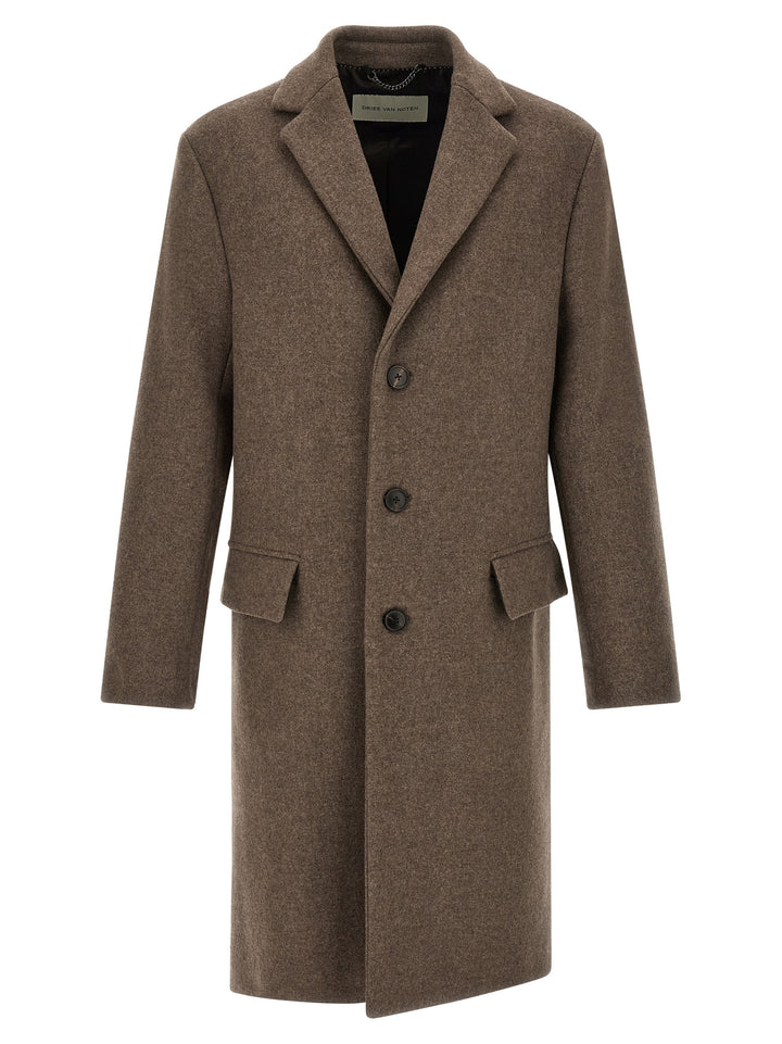 Dries Van Noten  Rustic Coats and Trench Coats - Brown | 026f428cc64def2bd77cfd6fb6b39863d0d42c03