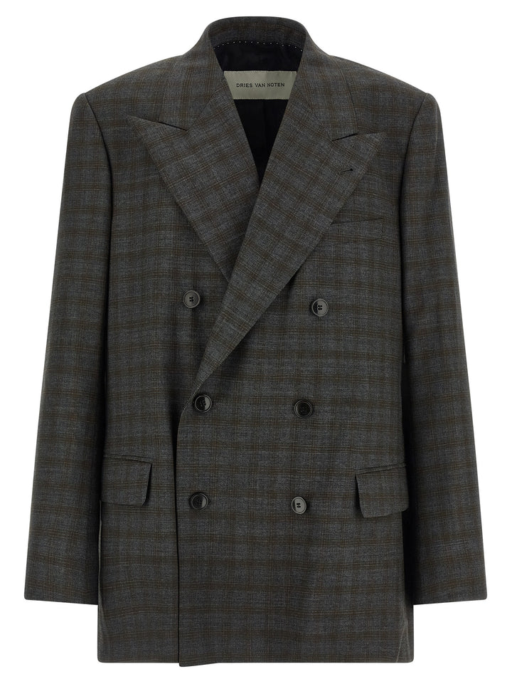 Dries Van Noten  Bosier Blazer - Gray | 3b1ea407d14128432311598e919a9ea2a9940486