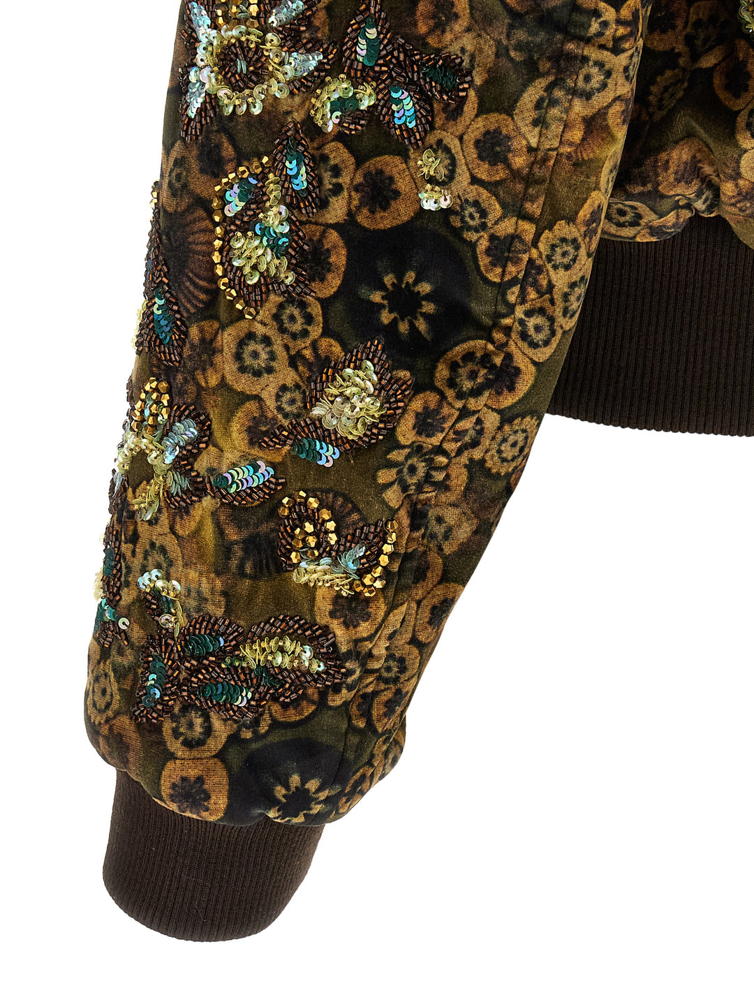Dries Van Noten  Valtor Puffer Jackets - Brown | d323ab59e809969f65b856aa9450fee664dbd2e9
