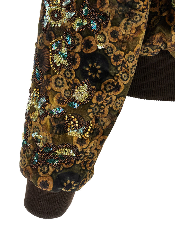 Dries Van Noten  Valtor Puffer Jackets - Brown | d323ab59e809969f65b856aa9450fee664dbd2e9