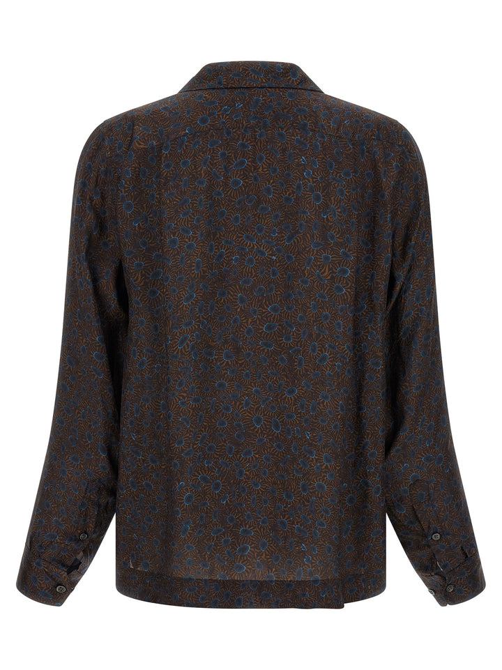 Dries Van Noten  Carlty Shirt and Blouse - Brown | 697766ef5080d4361305434bf2e07e3146dab401