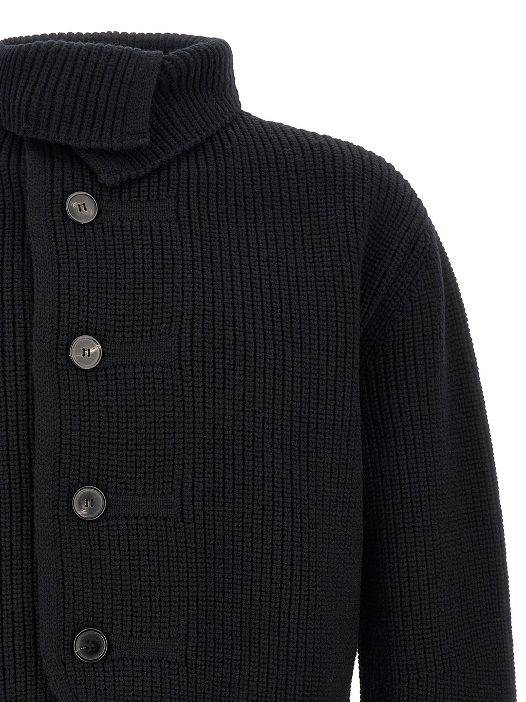 Dries Van Noten  Marino Sweaters and Cardigans - Blue | 71e027463d53377890aae13b7a3a8662fbb8f322