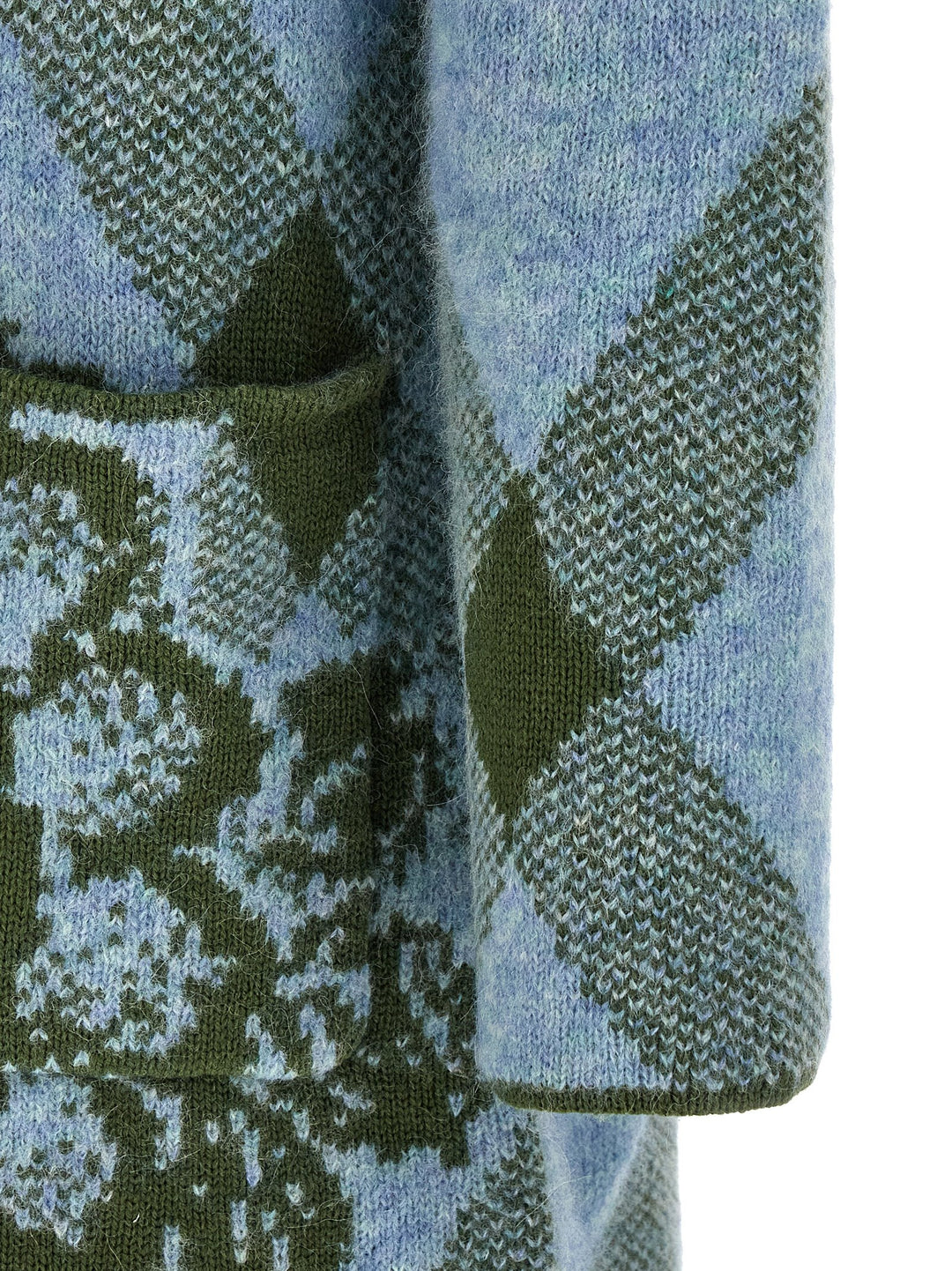 Dries Van Noten  Patchwork Intarsia Cardigan Sweaters and Cardigans - Multicolor | 8cd62df78905a29bc651c23394d56e2065633452